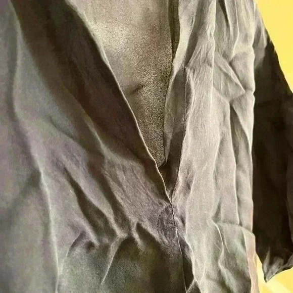 ZARA Boxy Navy Blouse - Medium - Picture 5 of 6